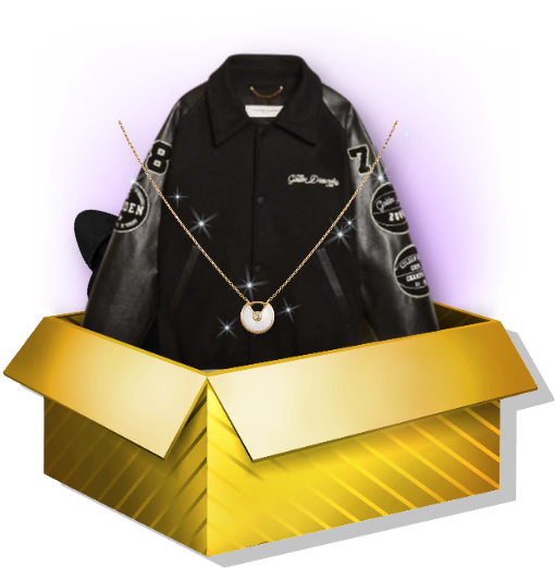 Black, White and Gold